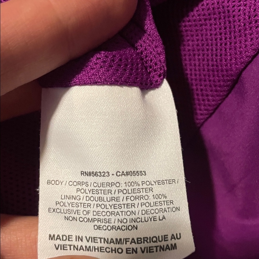 Women's Purple Jacket - Picture 6 of 6